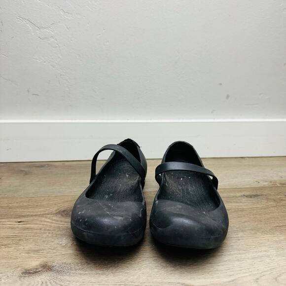 Crocs Work Alice Black Mary Jane Shoe Women’s Size 8 - Picture 3 of 10